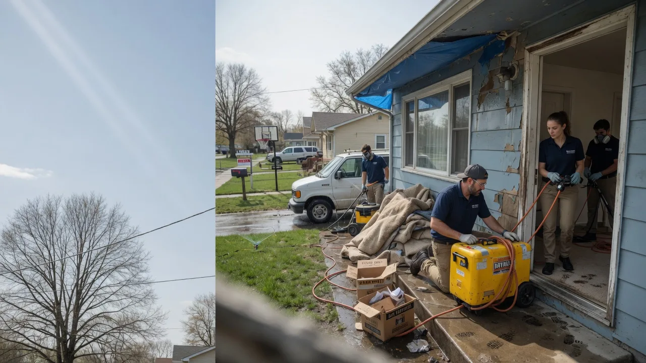 Basement Flood Cleanup in Skidmore, MO near me